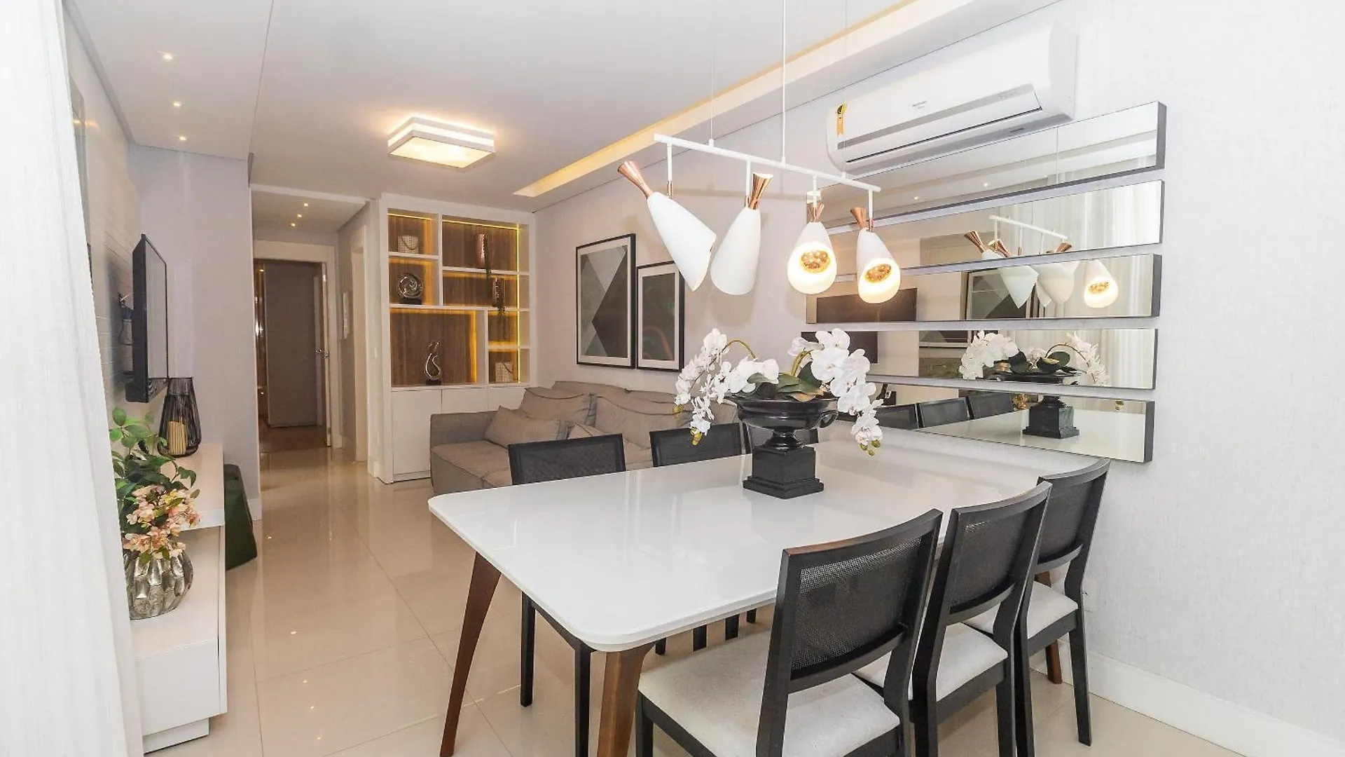 Apartmán Varandas Do Atlantico 403B - Excelente Apartamento Em Condominio De Luxo A Beira Mar - Piscina Climatizada - Academia - Bombinhas